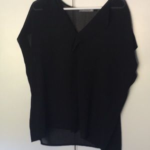 Elk open neck blouse